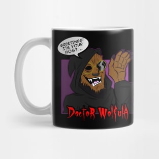 Dr. Wolfula - Comic Panel Mug